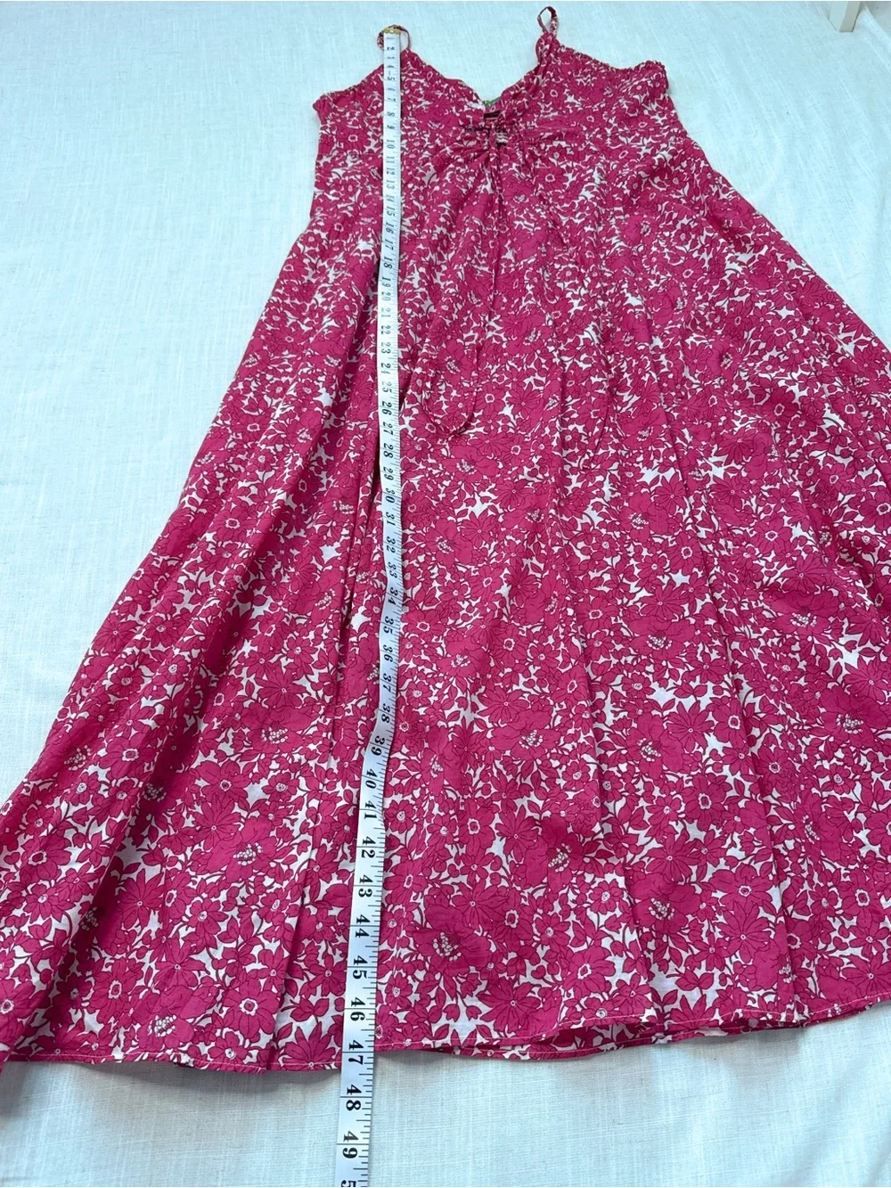 J.Crew Cotton Voile Keyhole Cover-Up Maxi Dress Blushing Meadow Festival Pink M
